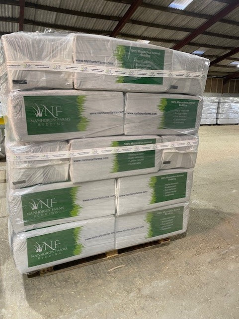 Chopped Miscanthus | Oil Seed Rape Straw Blend Animal Bedding